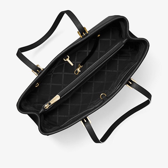 Michael Kors Jet Set Saffiano Leather Tote Bag - Picture 8 of 11